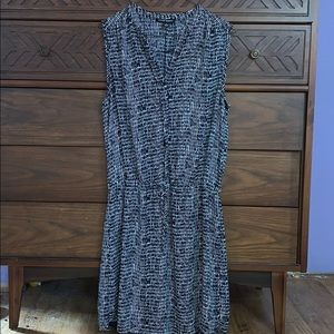 Black and white dress